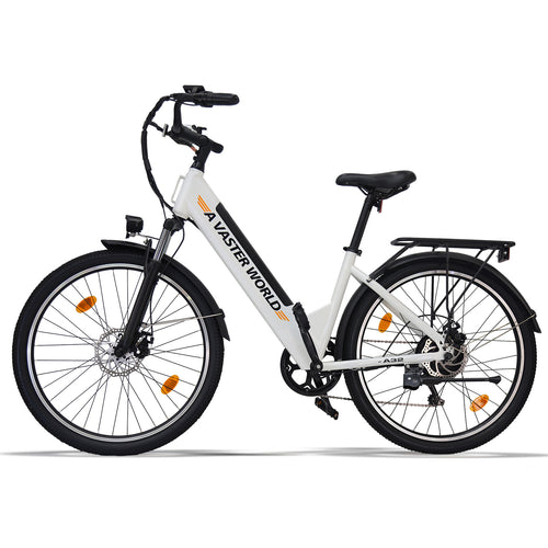 A32 WHITE | AVW | PRE-ORDER elektrische  city bike 26 inch