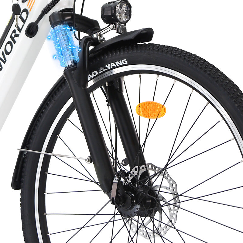 A32 WHITE | AVW | PRE-ORDER elektrische  city bike 26 inch