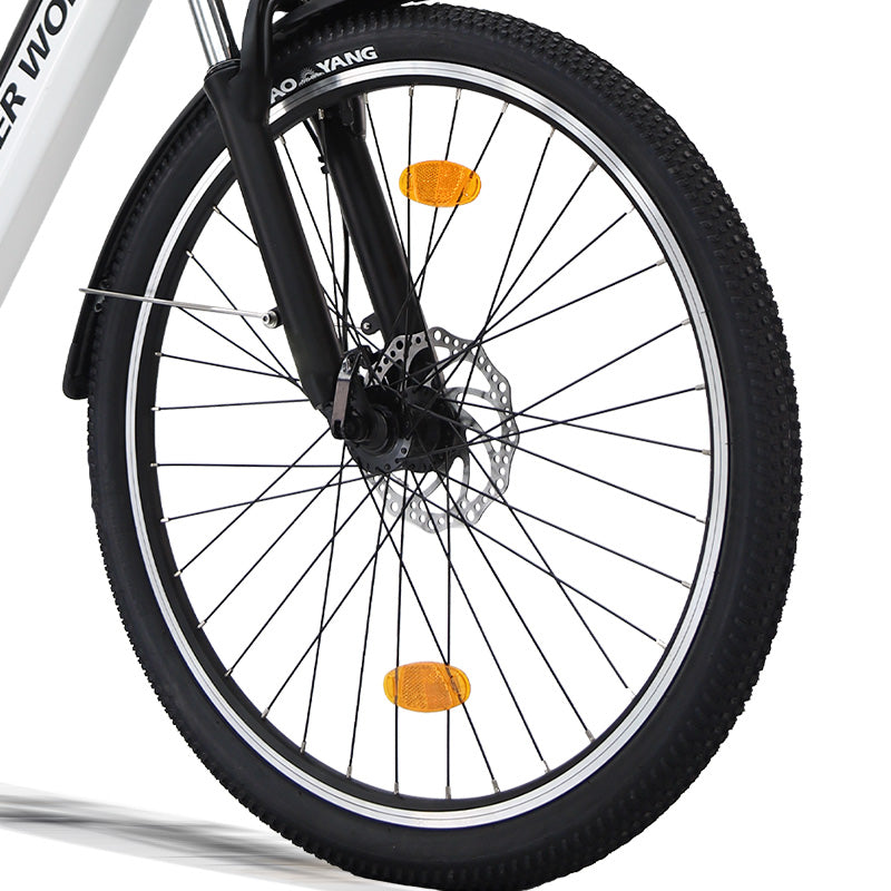 A32 WHITE | AVW | PRE-ORDER elektrische  city bike 26 inch