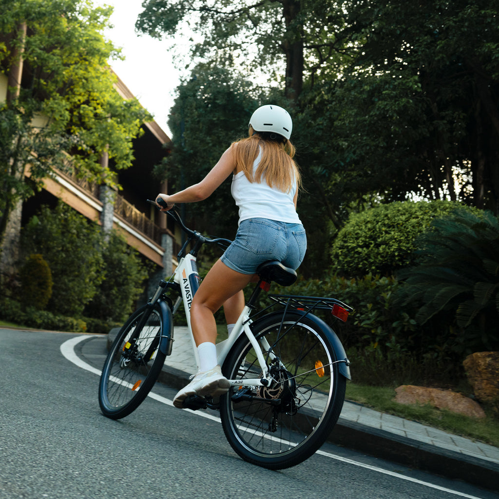 A32 WHITE | AVW | PRE-ORDER elektrische  city bike 26 inch